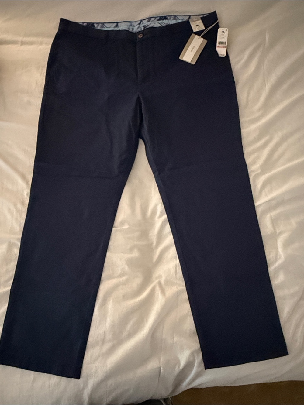 Tommy Bahama Size 40 Men's Navy Blue Dress Pants - Classic Chino